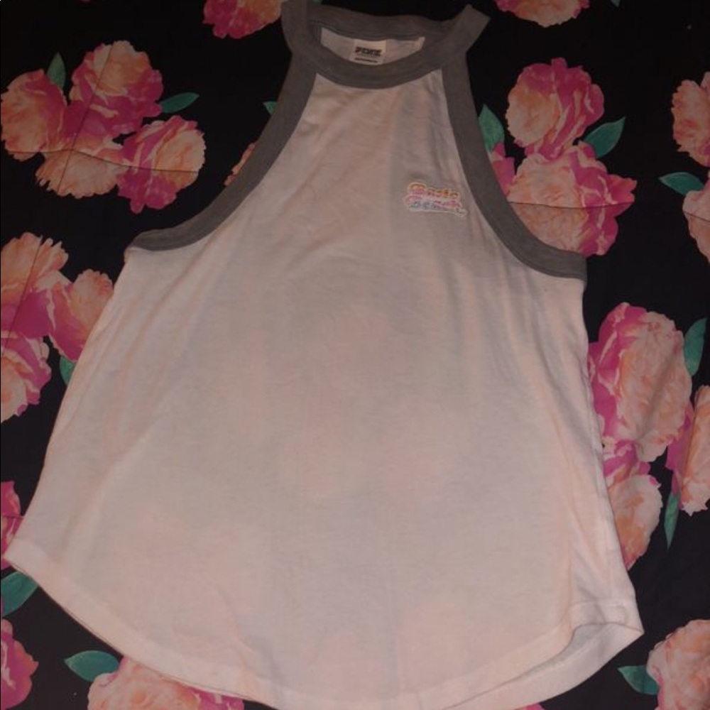 Pink Victoria’s Secret tank top